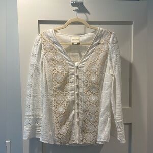Tracy Reese Anthropologie Summer Blouse